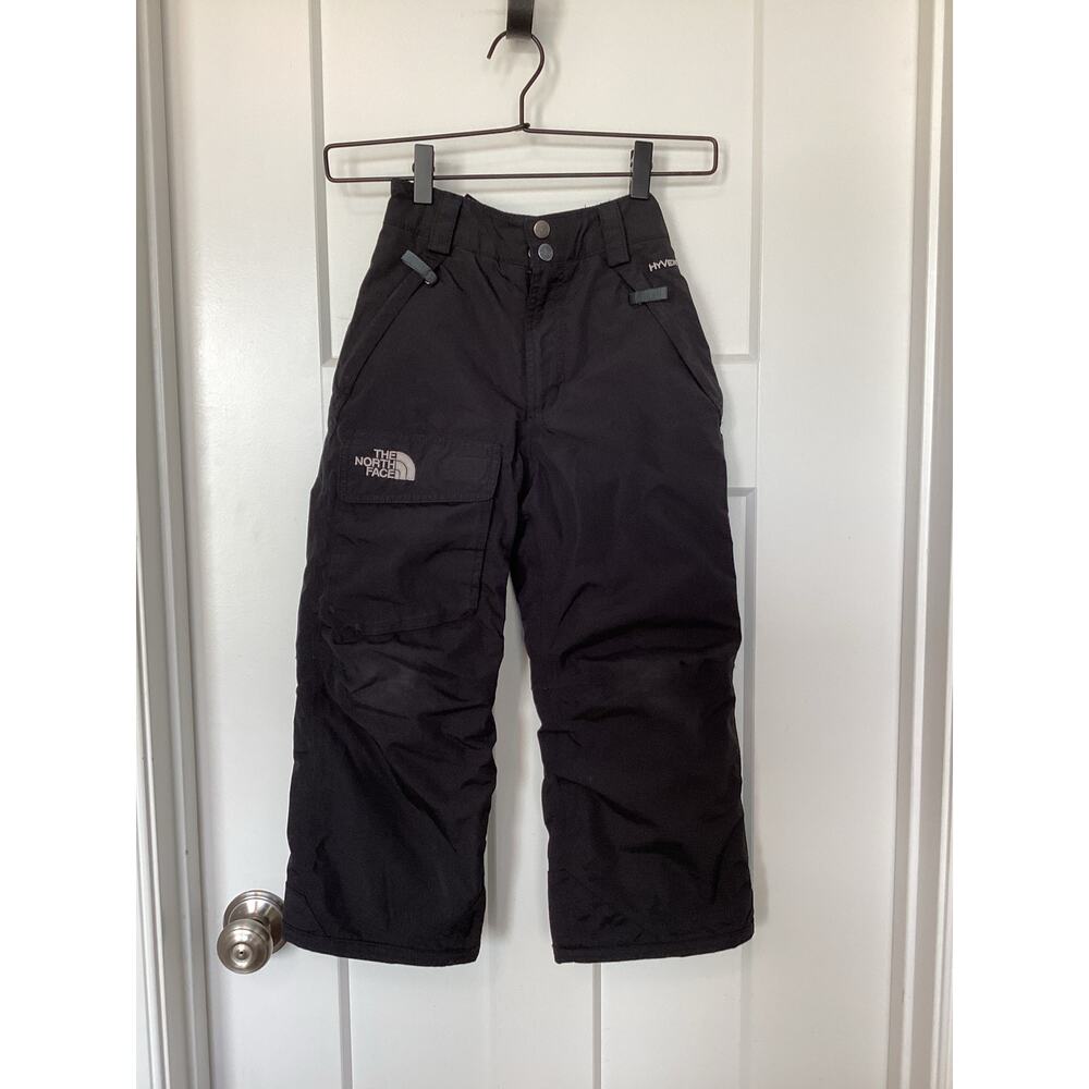 The North Face Boys Hyvent Snow Pants Outdoor Snowboarding Winterโ Black Size XS